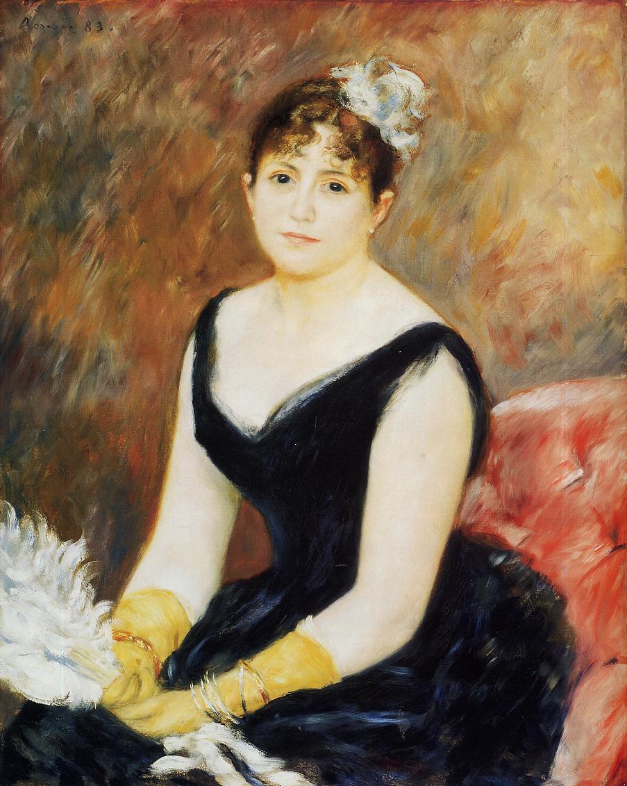 Madame Leon Clapisson. Marie Henriette Valentine Billet 1883